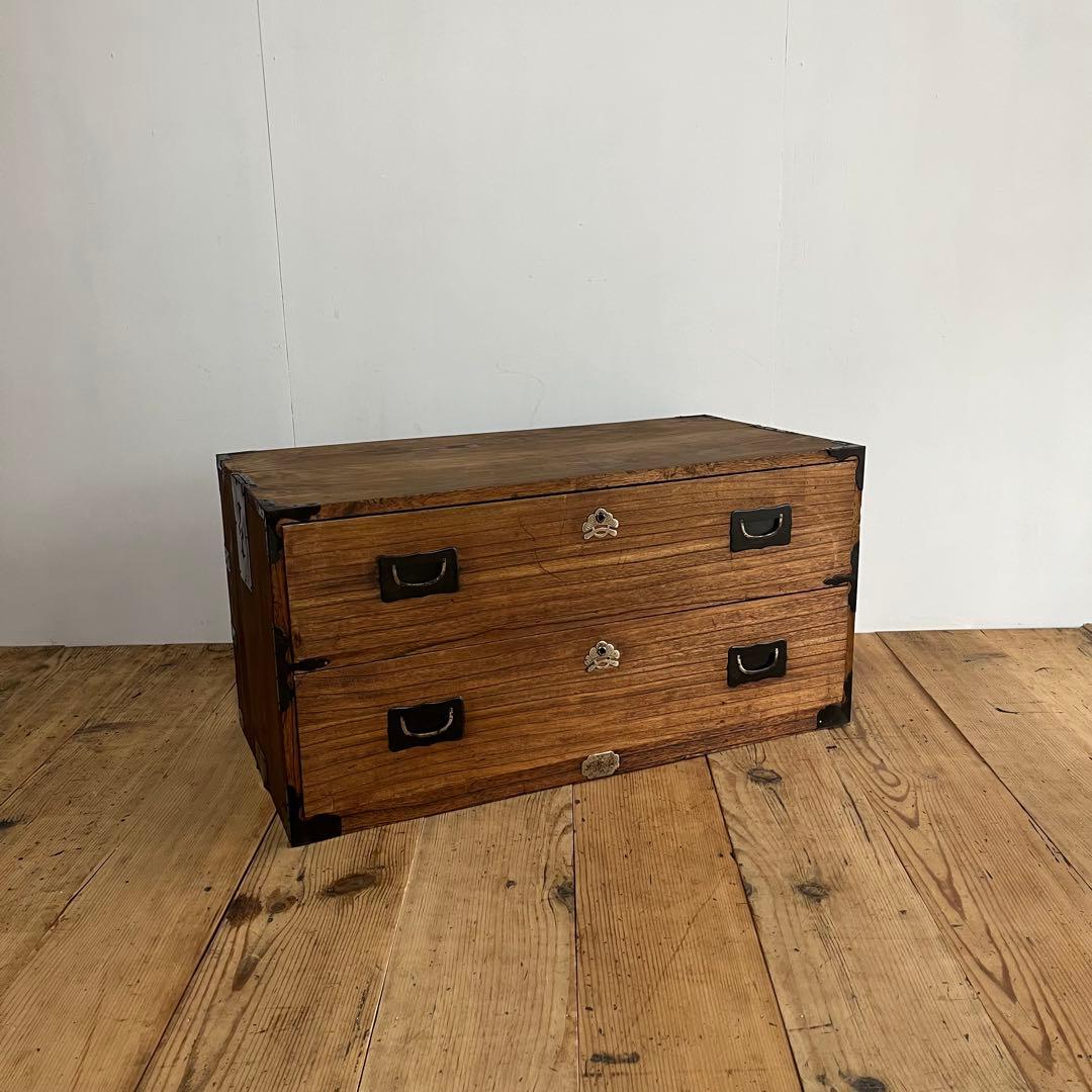 専用 アンティーク チェスト 箪笥 ローボード テレビ台 昭和レトロ z795