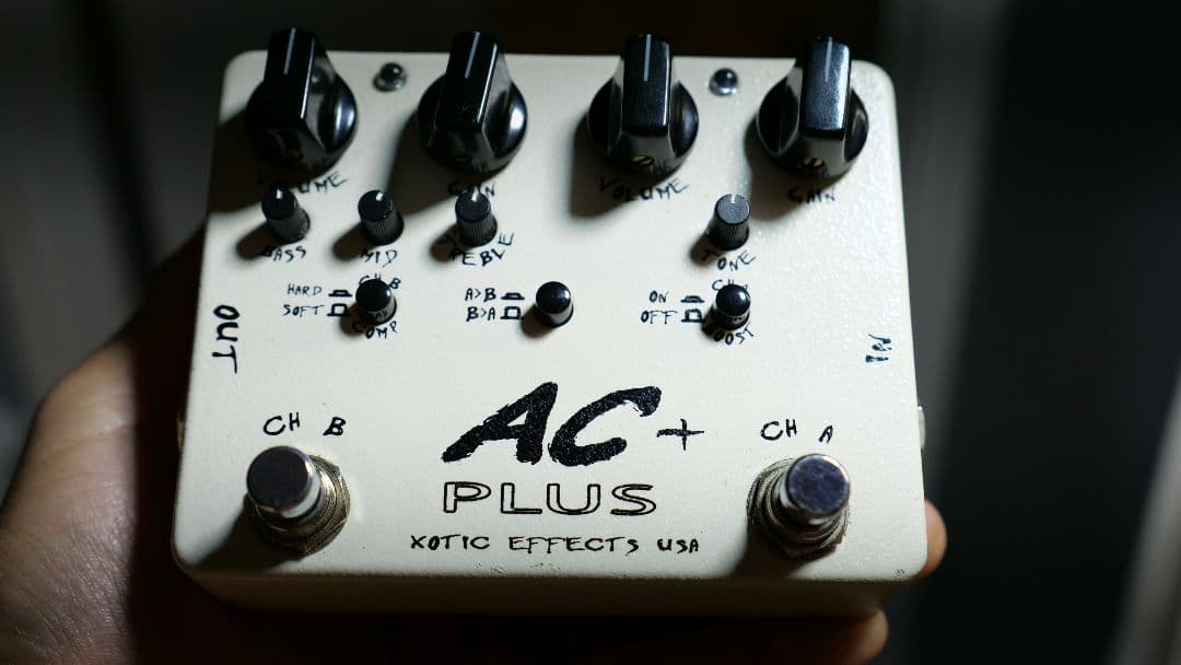 Xotic AC Plus ギターエフェクター オーバードライブ