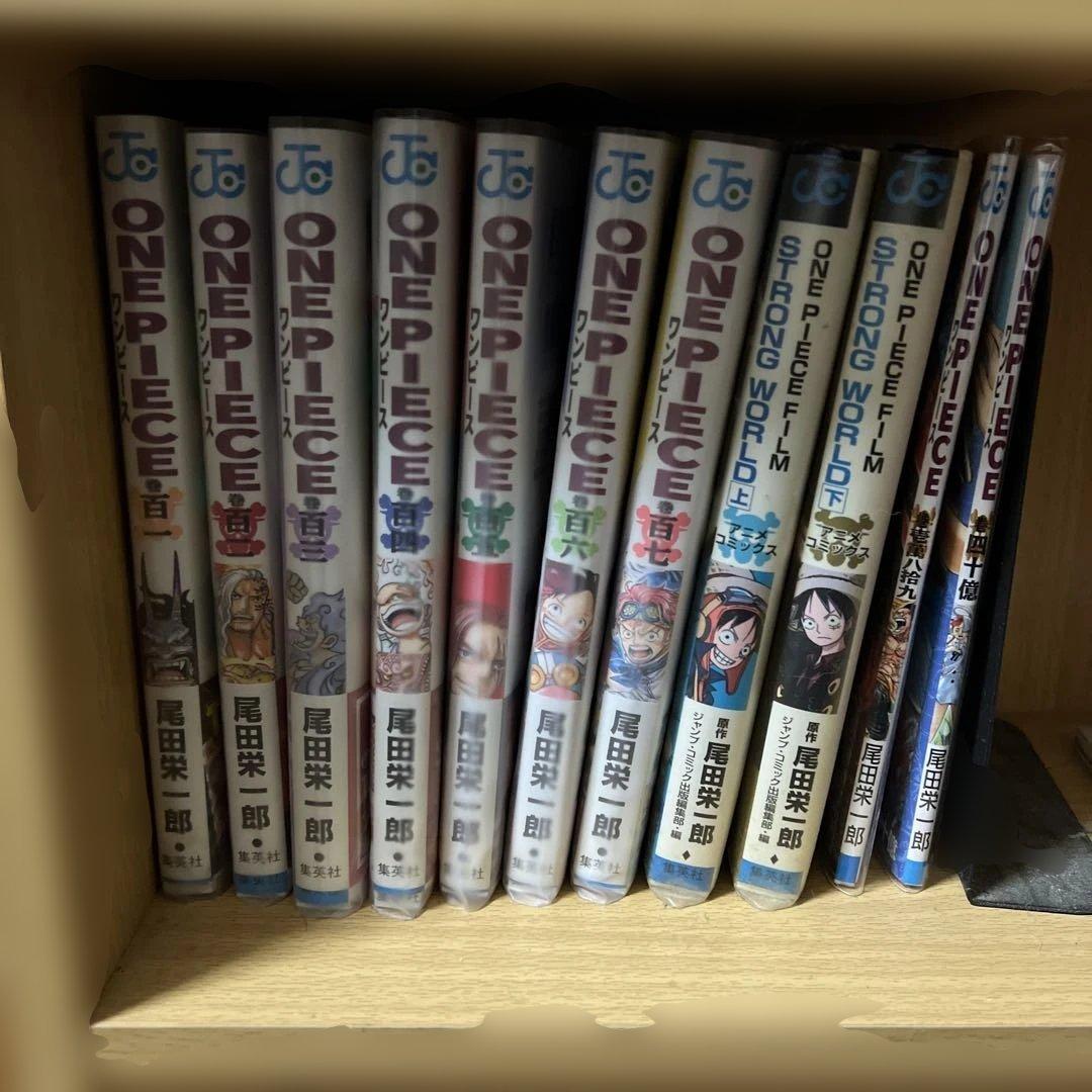 ONE PIECE 1巻〜107巻　カバー付