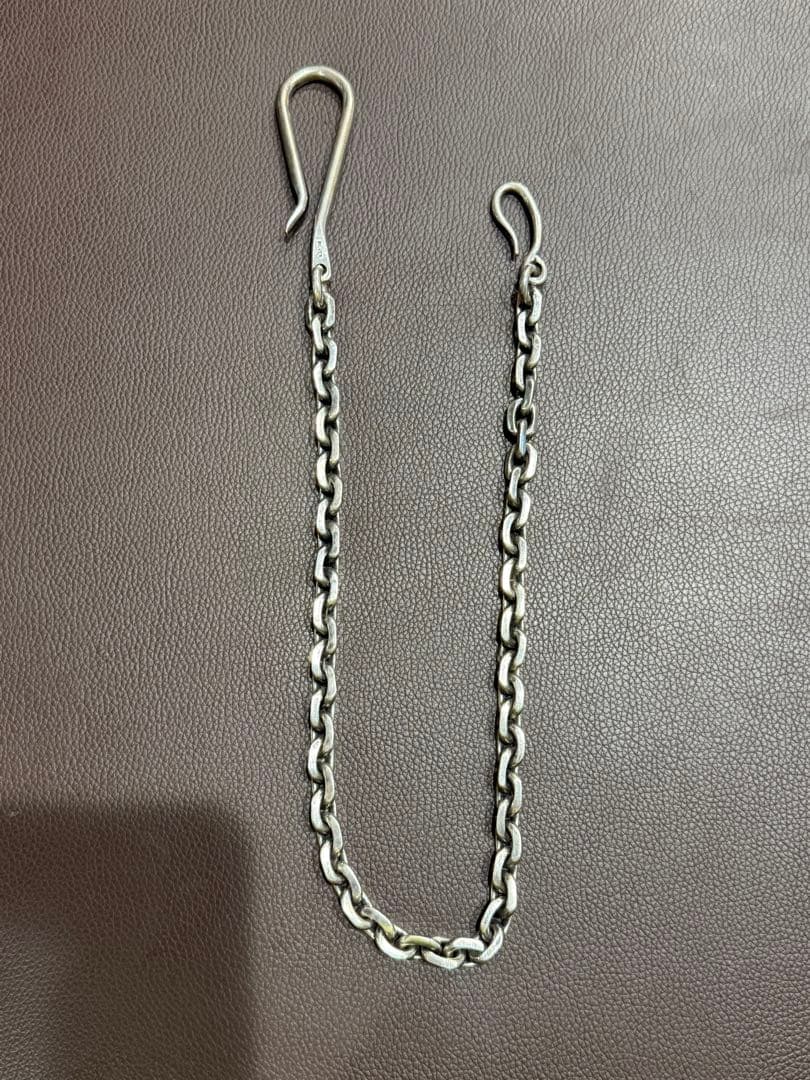 が*ー様 ワンメイク　シルバー925 ウォレットチェーン　レッドムーンアージェン