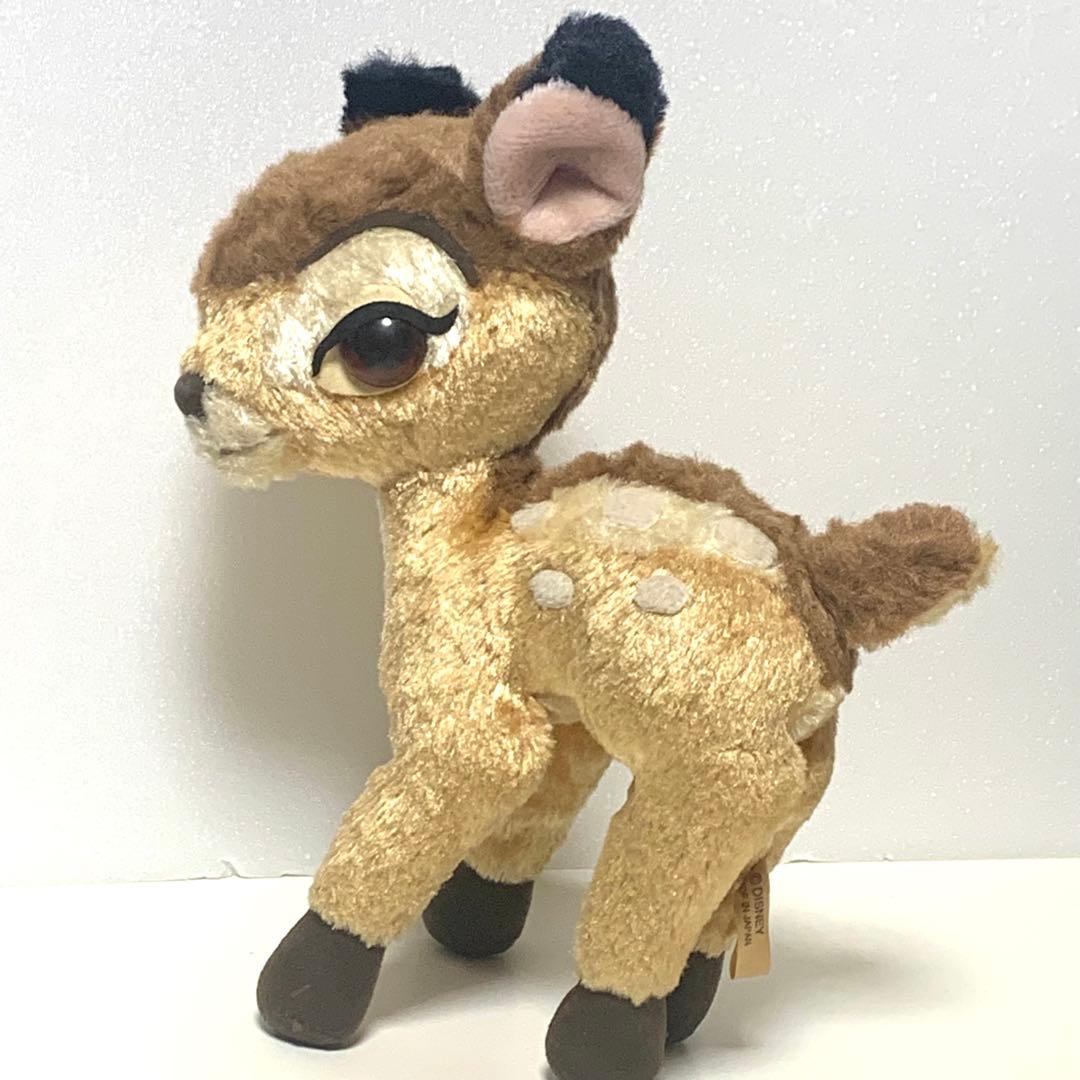 ディズニー　ぬいぐるみ　バンビ　レトロ　レア　希少品　国内正規品