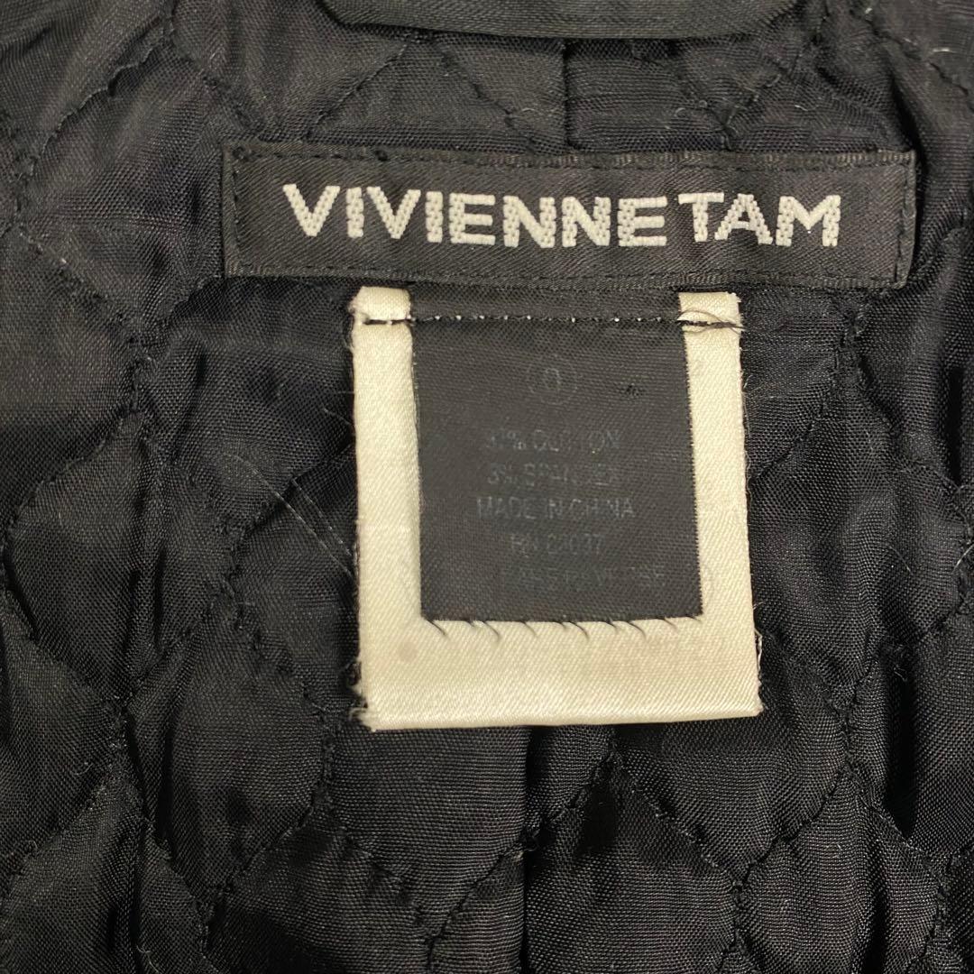 希少✨VIVIENNE TAM フォックスファーコート 刺繍 ジャケット2way