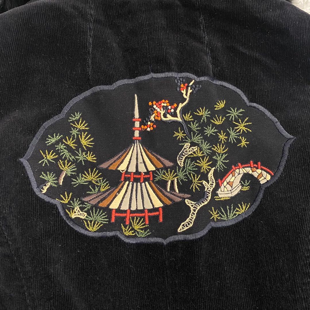 希少✨VIVIENNE TAM フォックスファーコート 刺繍 ジャケット2way
