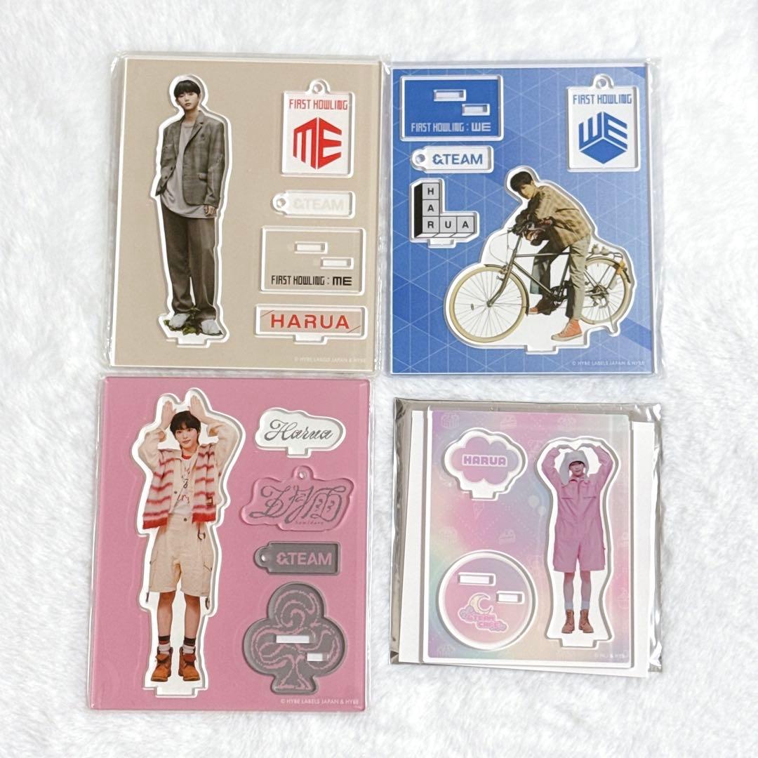 &TEAM ハルア アクスタ 缶バッジ グッズ まとめ売り