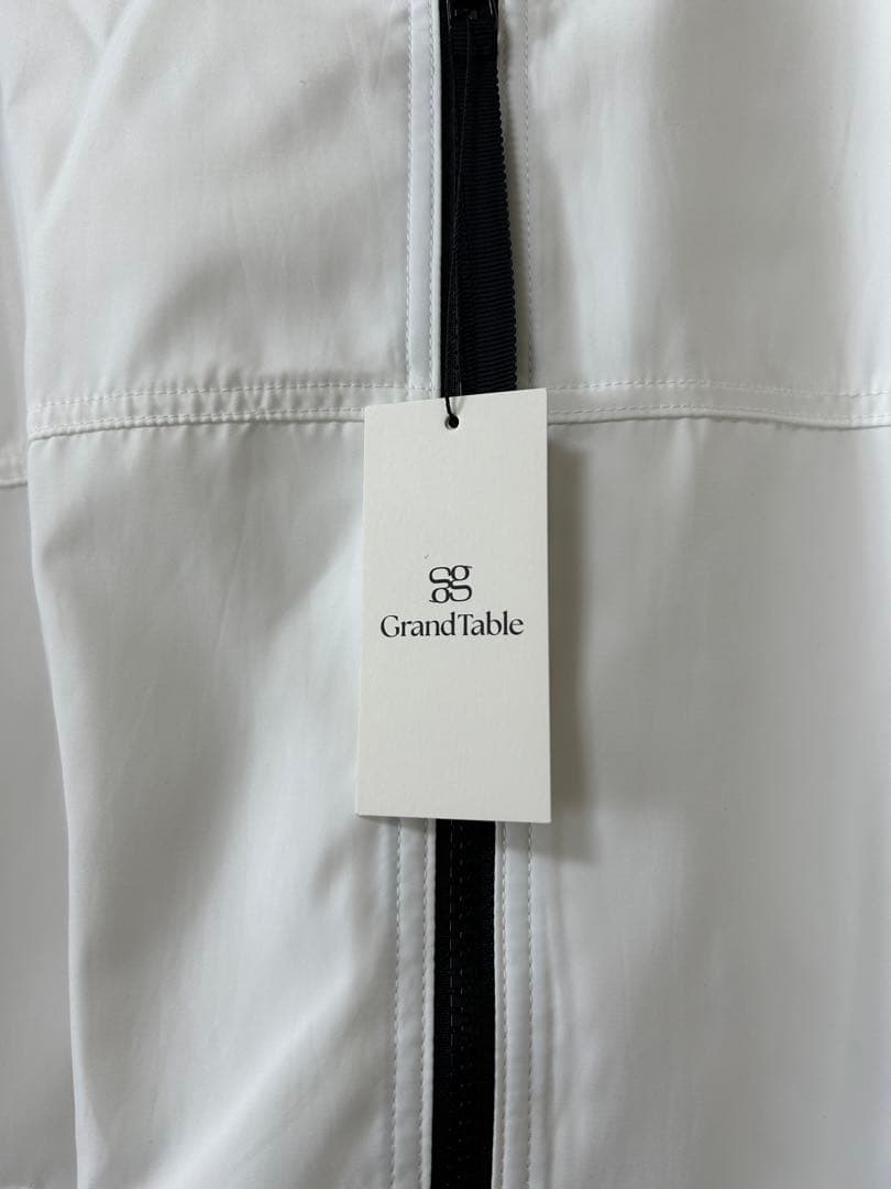 GrandTable ホワイト パーカー サイズ38 ヤマダヤ　新品未使用品