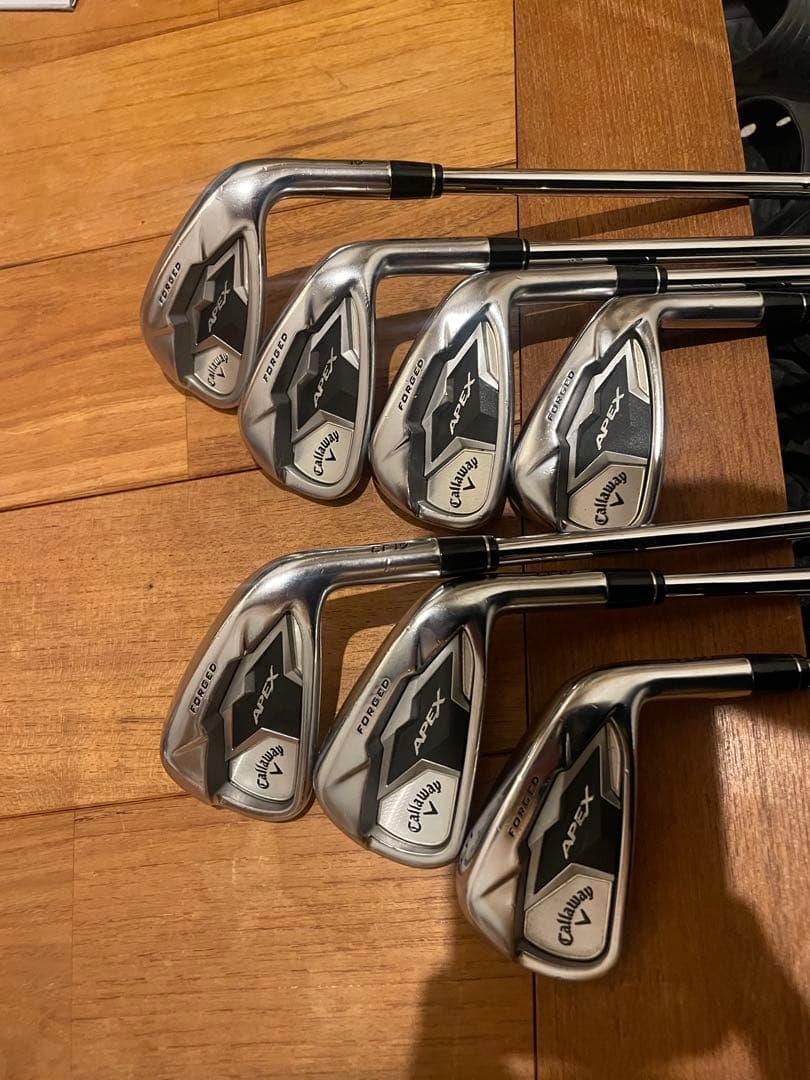 キャロウェイ APEX(2019) 5-Aアイアンセット　モーダス105S