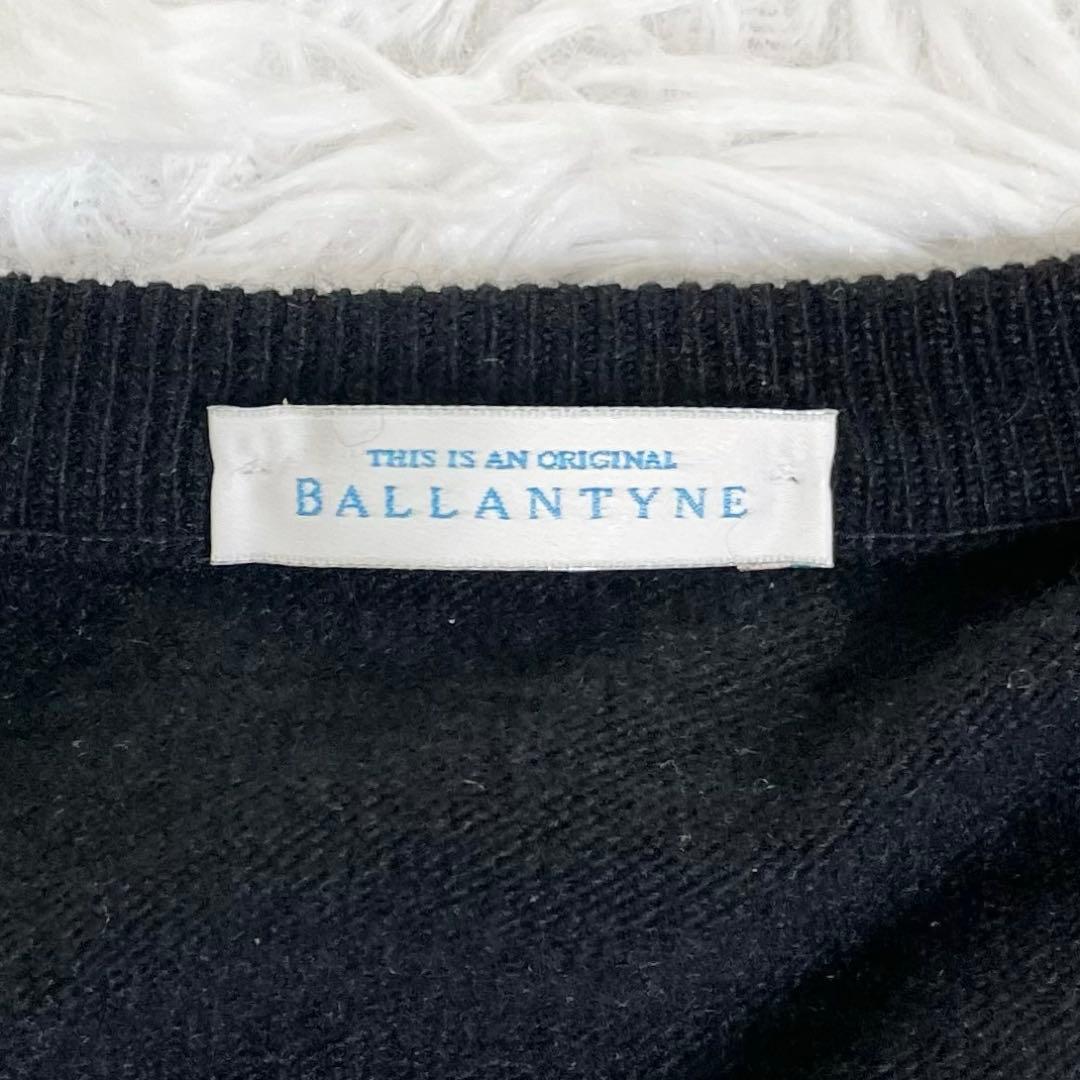 【新品未使用】バランタインカシミア・カシミヤ・ニット・ベスト・Vネック・46