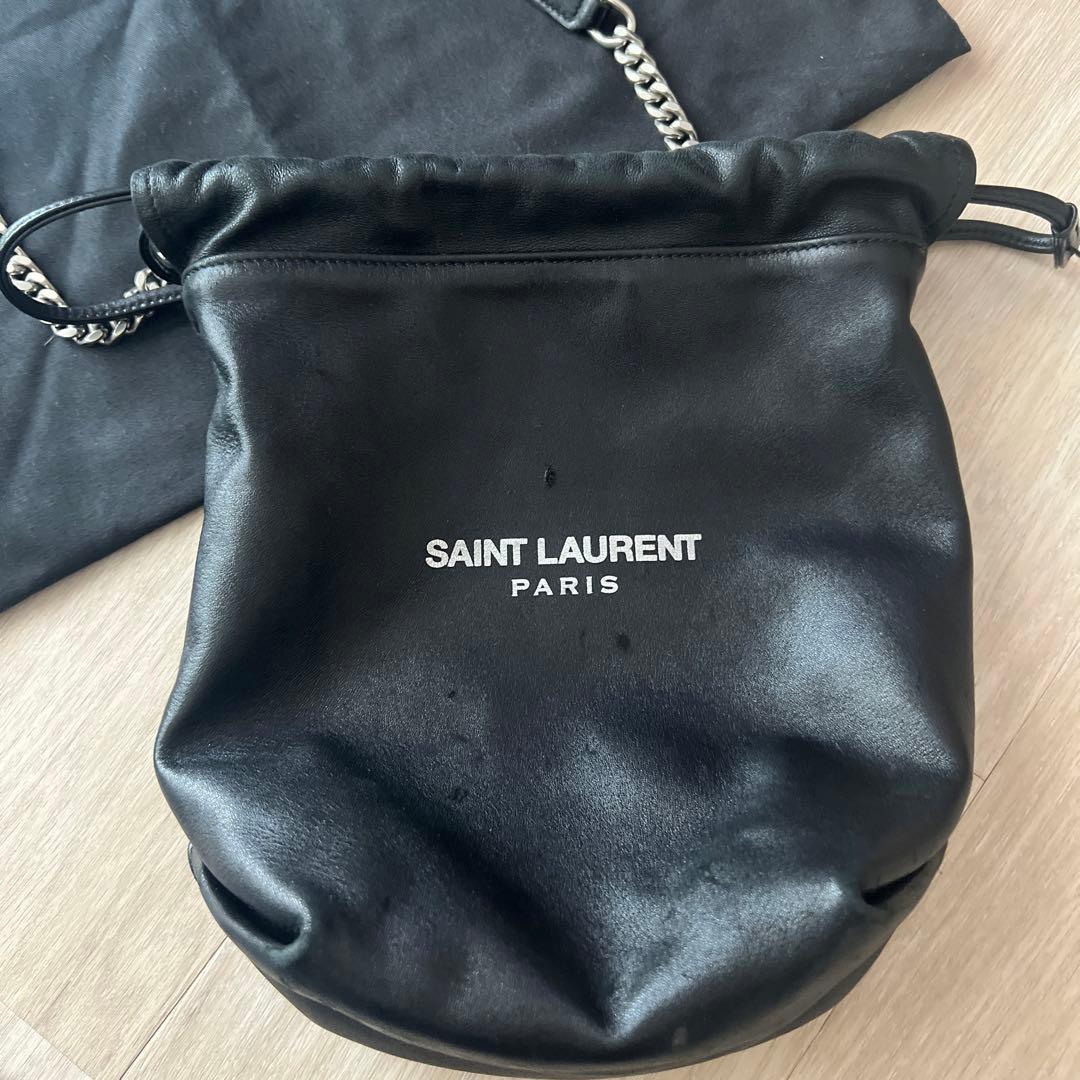 正規品♡SAINT LAURENT サンローラン　テディ　巾着バッグ