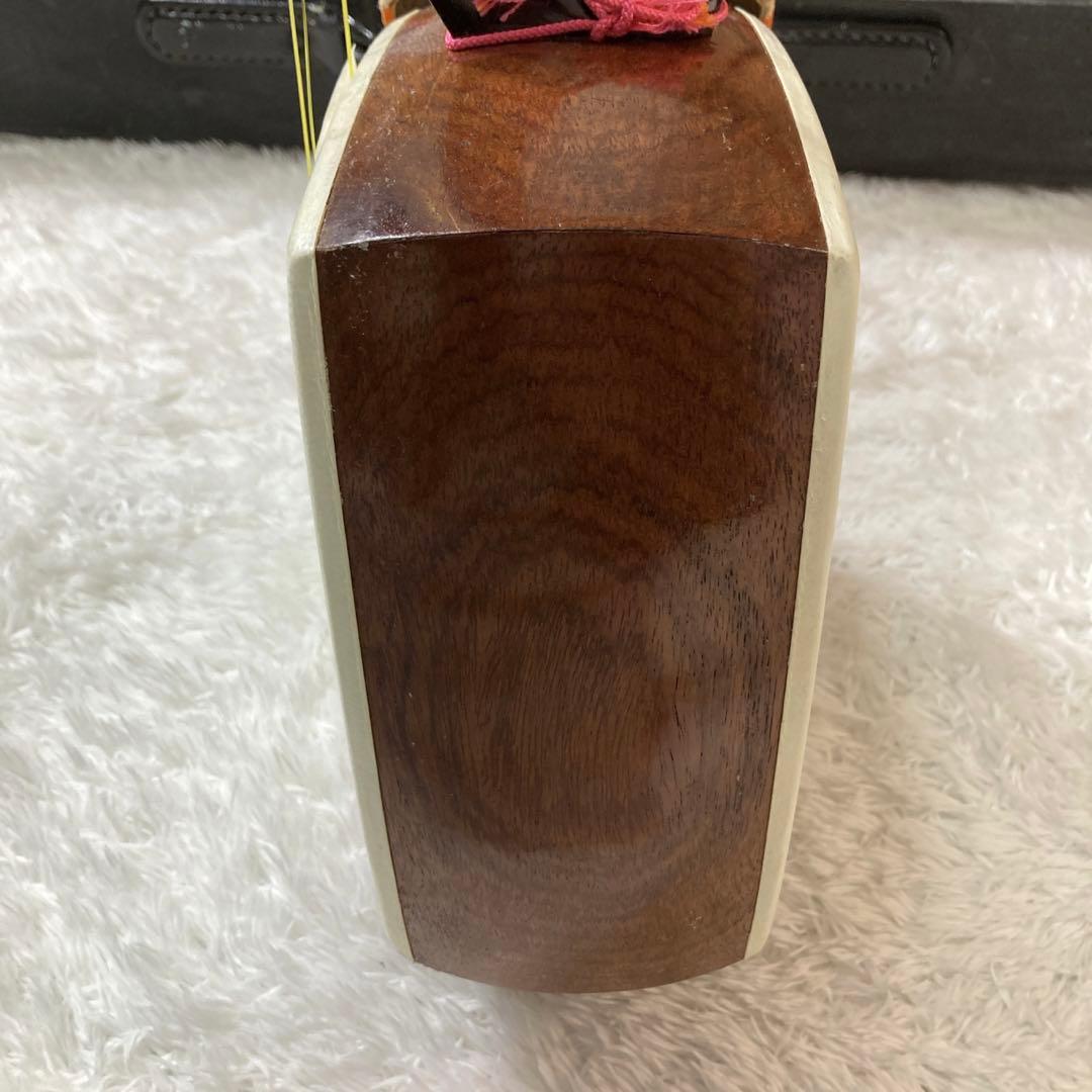 三味線　細棹　短棹　ベッコウ撥　セット　破れなし　べっこう