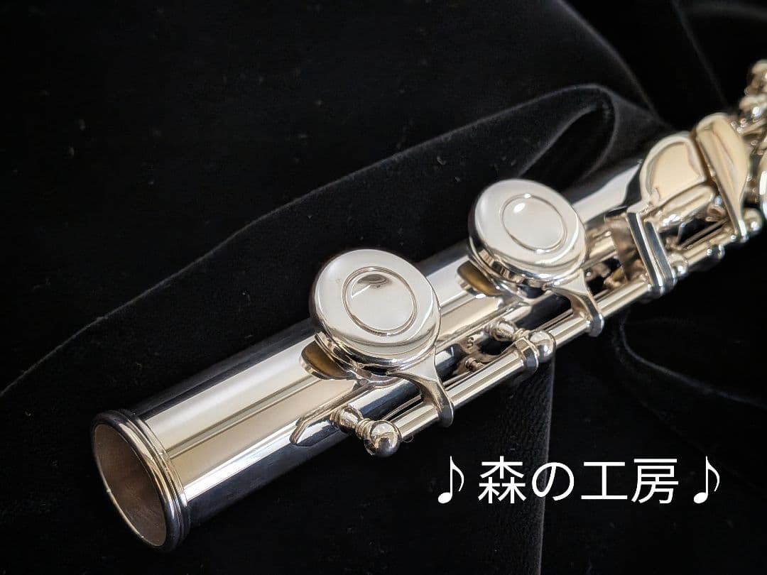 商談中【nori】管体銀製　ヤマハフルート YFL411 Eメカ