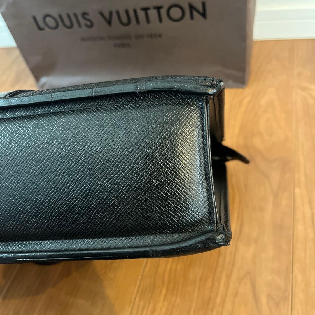 ルイヴィトン ビジネスバッグ ロザン　タイガ ブラック ブラック