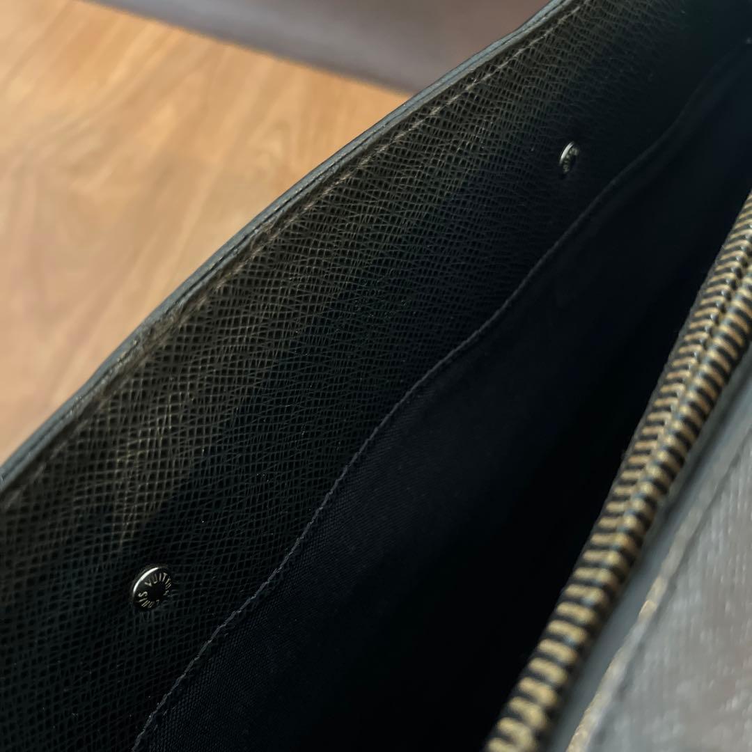 ルイヴィトン ビジネスバッグ ロザン　タイガ ブラック ブラック