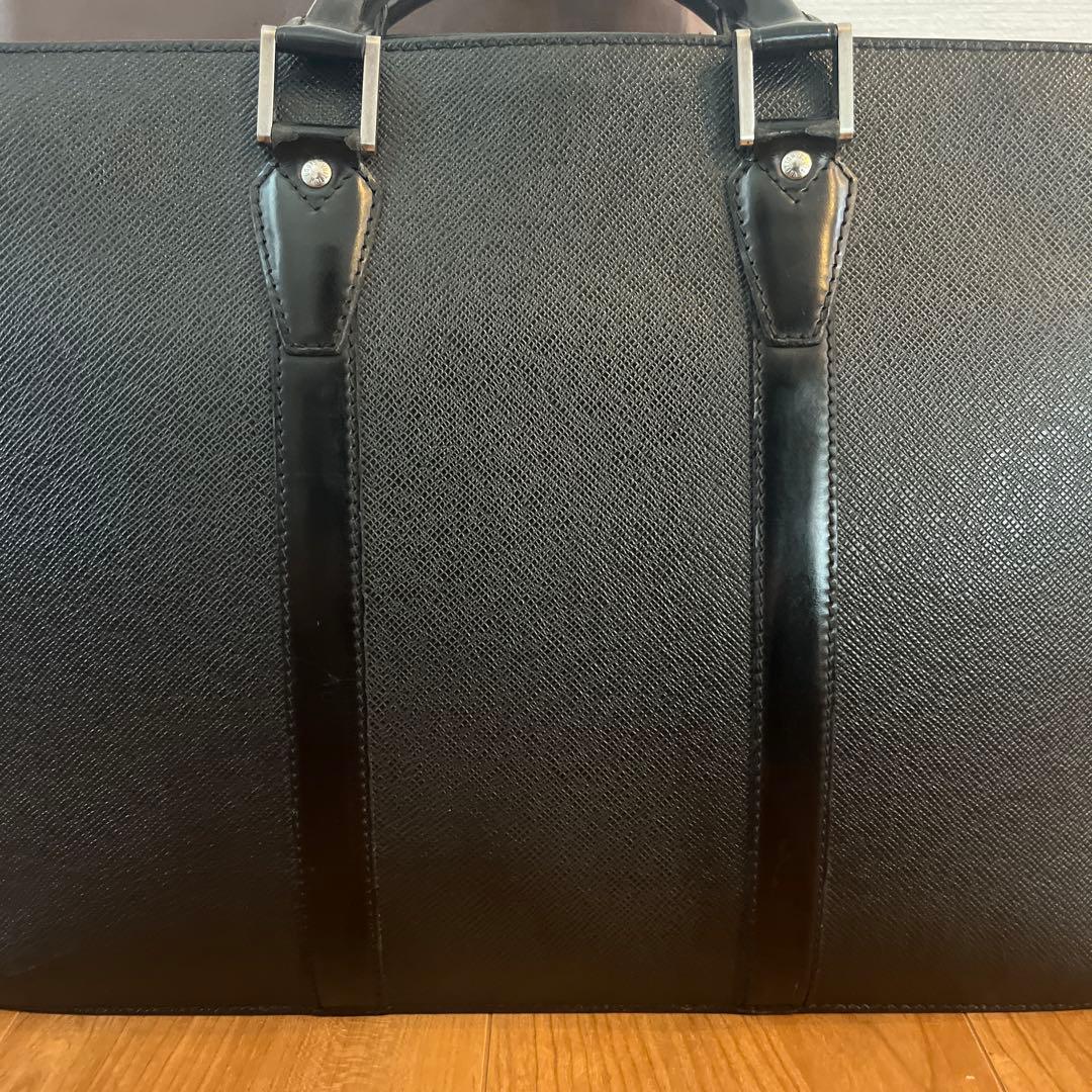 ルイヴィトン ビジネスバッグ ロザン　タイガ ブラック ブラック