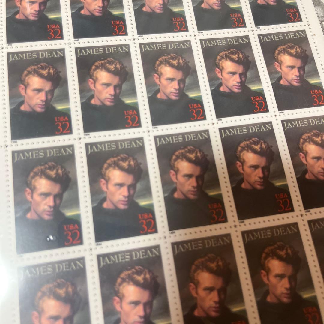 ジェイムスディーン　切手　一枚