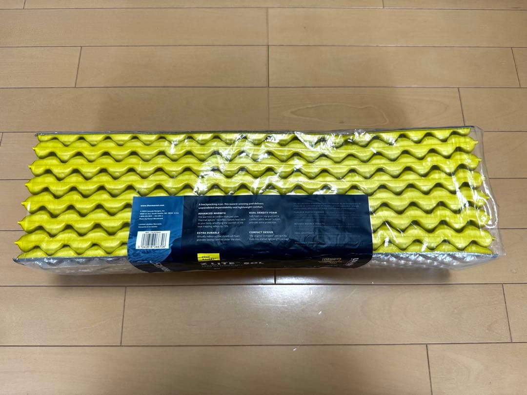 新品THERMAREST サーマレスト Zライトソル サイズR ケース付き