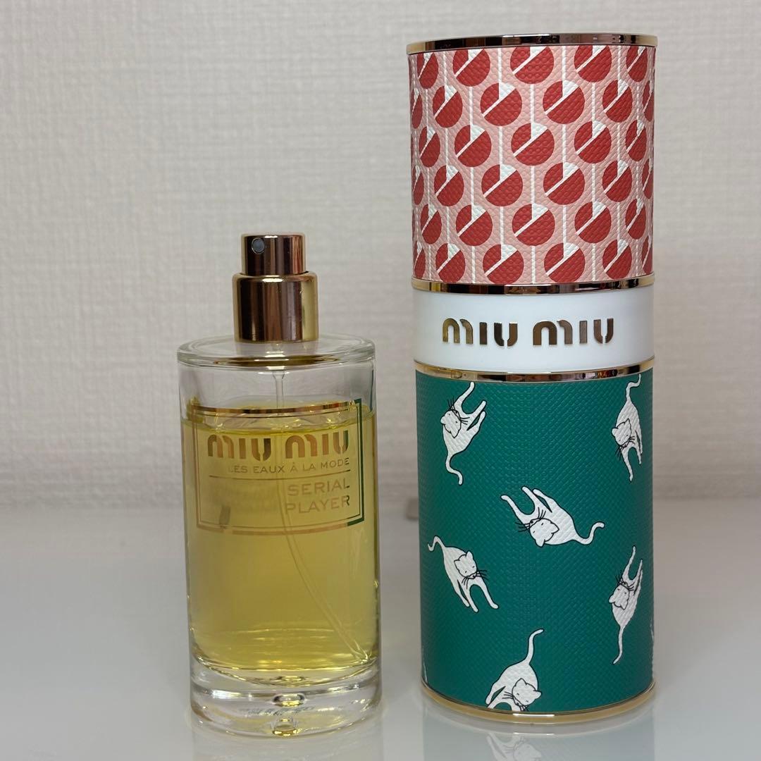 ミュウミュウ レゾーアラモード MIUMIU 香水 猫デザイン ケース セット