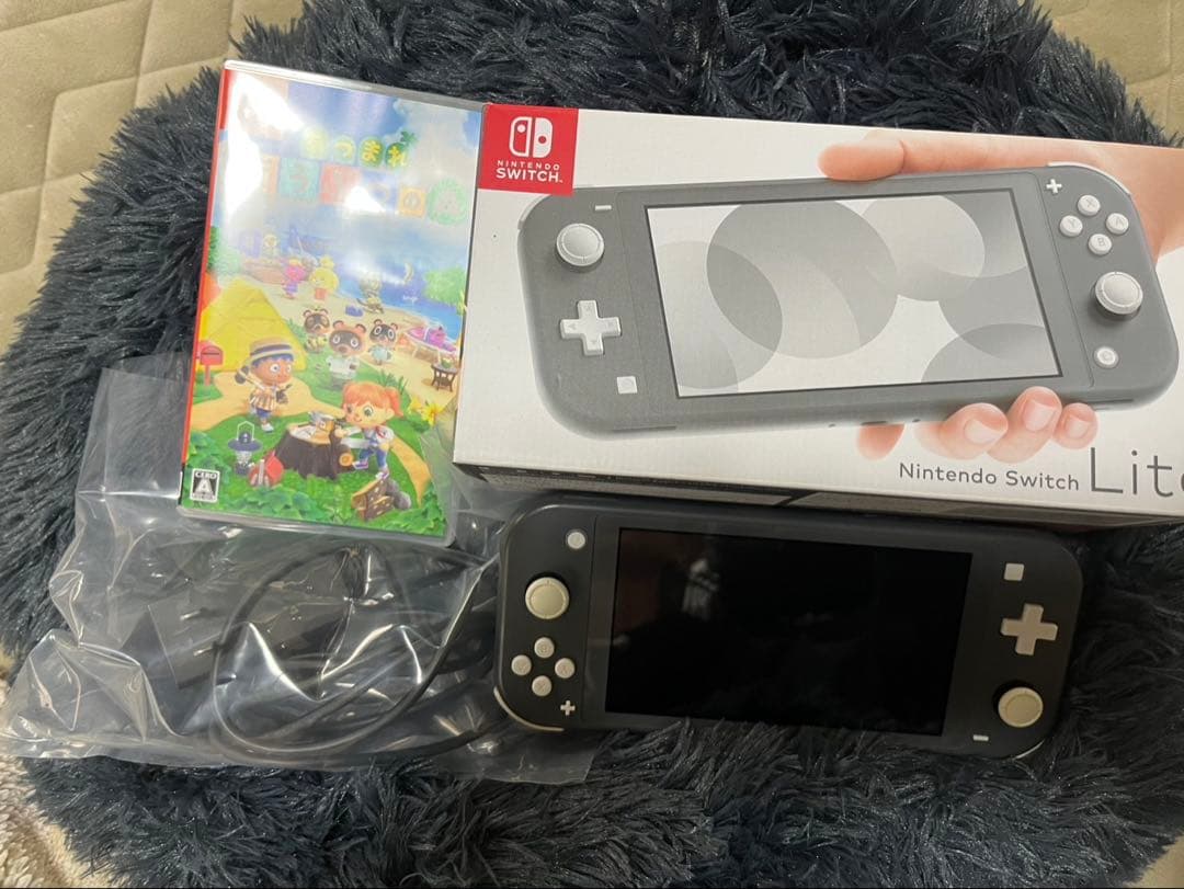 Nintendo Switch Lite グレー + あつまれ どうぶつの森