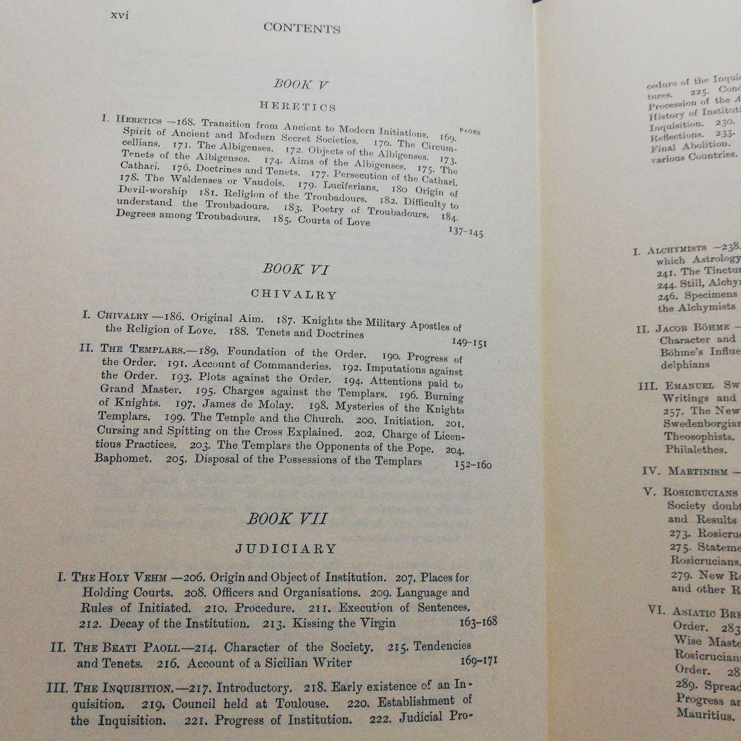 洋書 Secret Societies of All Ages & Countries