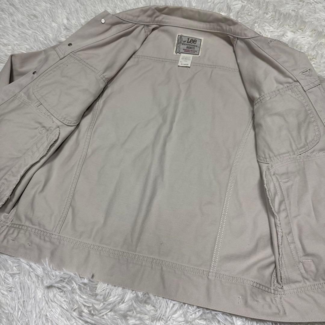 ☆Lee WESTERNER JACKETS ベージュ XL USA企画☆