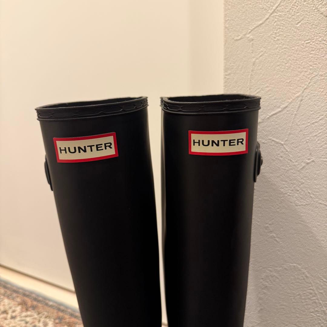 ムンフバトジャルガル　　超美品⭐︎HUNTER 長靴⭐︎22.5cm