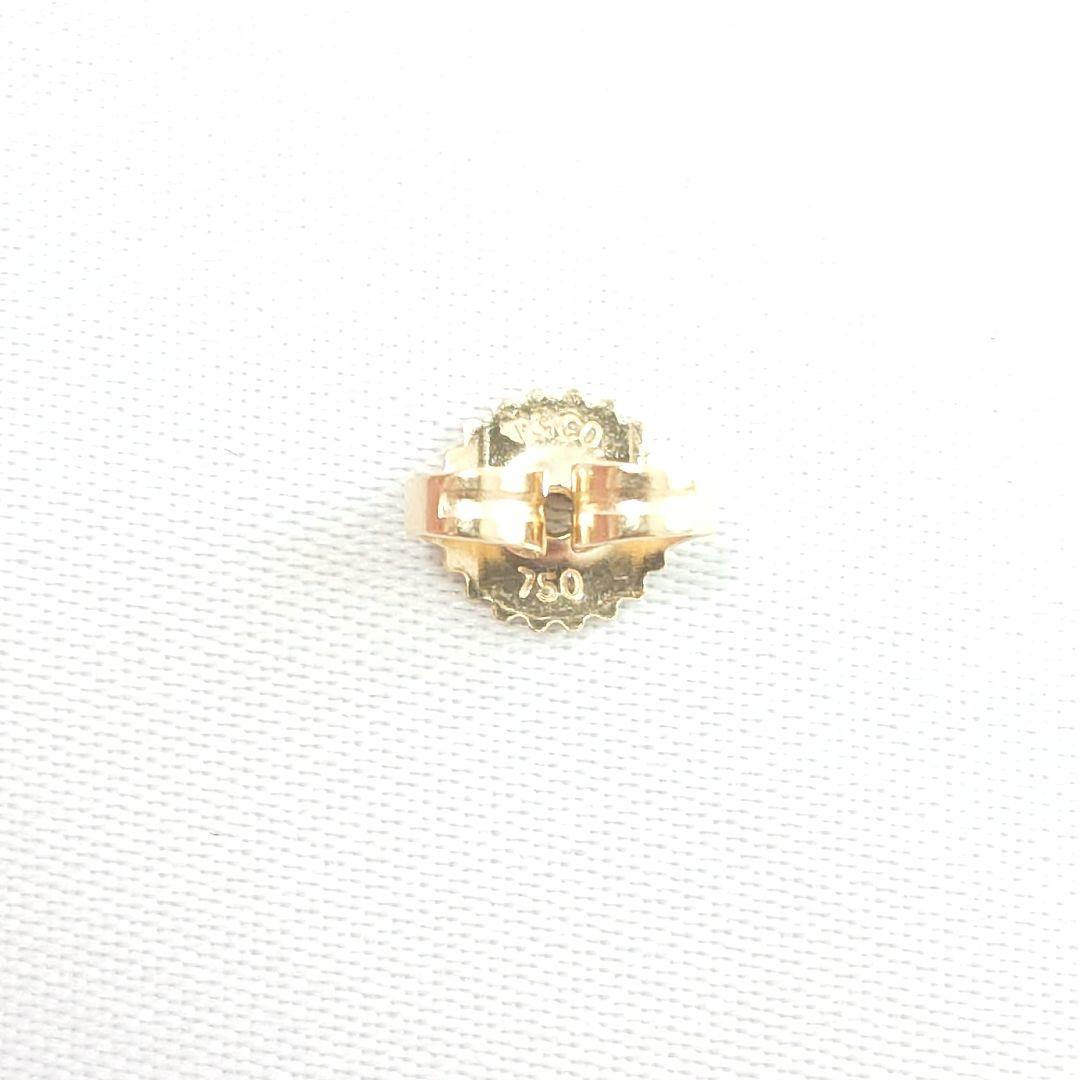 ティファニー K18 ティアドロップ ピアス 片耳用 6582