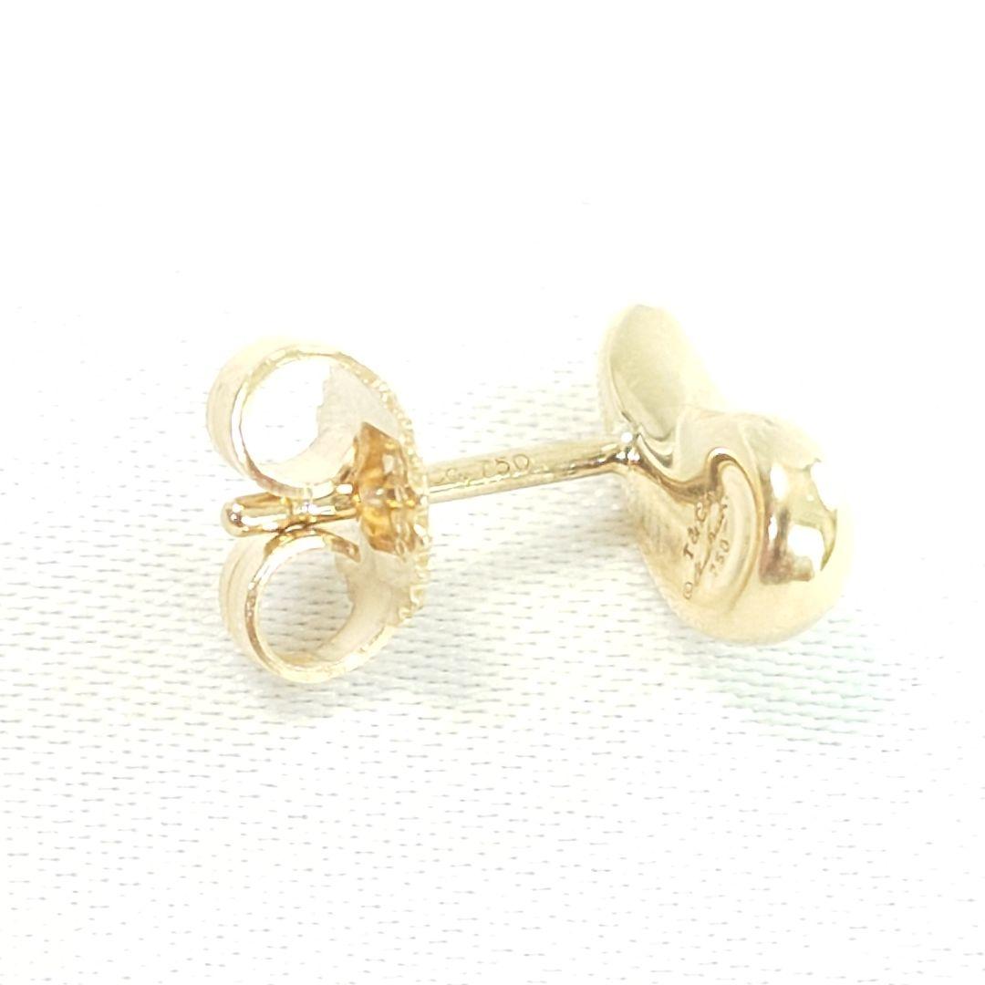 ティファニー K18 ティアドロップ ピアス 片耳用 6582