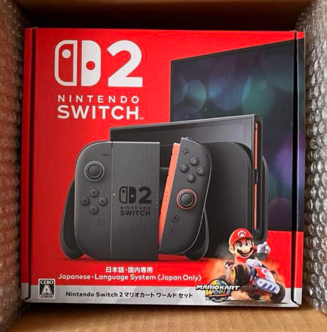 【新品未使用品】Nintendo Switch 2 マリオカートワールドセット