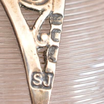 英国アンティーク1892年ヴィクトリア朝時代の香水ボトル スターリングシルバー