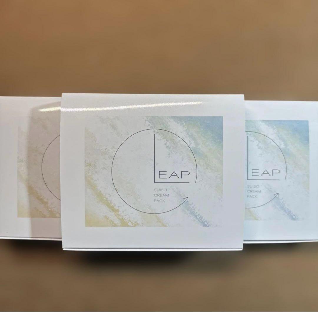 新品未使用　LEAP スリーピングクリームパック　3箱