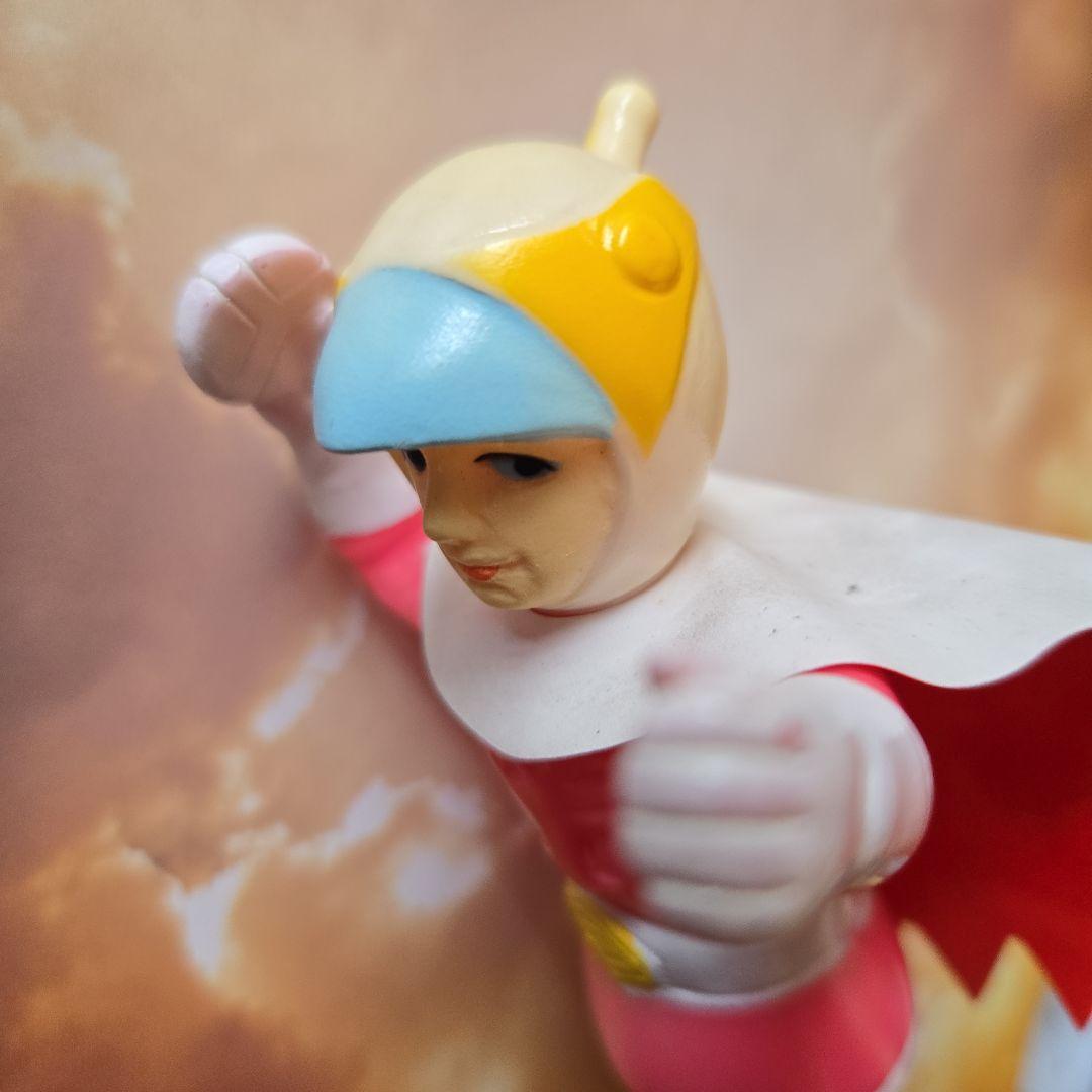 万創　ガッチャマン　白鳥のジュン　ソフビ