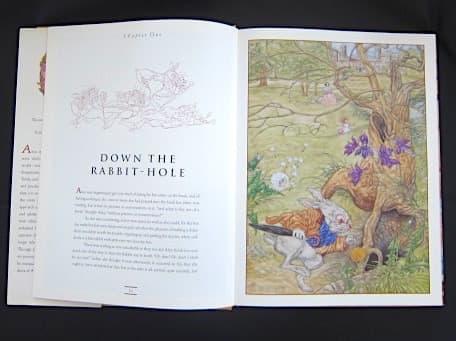 本36／洋書絵本　不思議の国のアリス