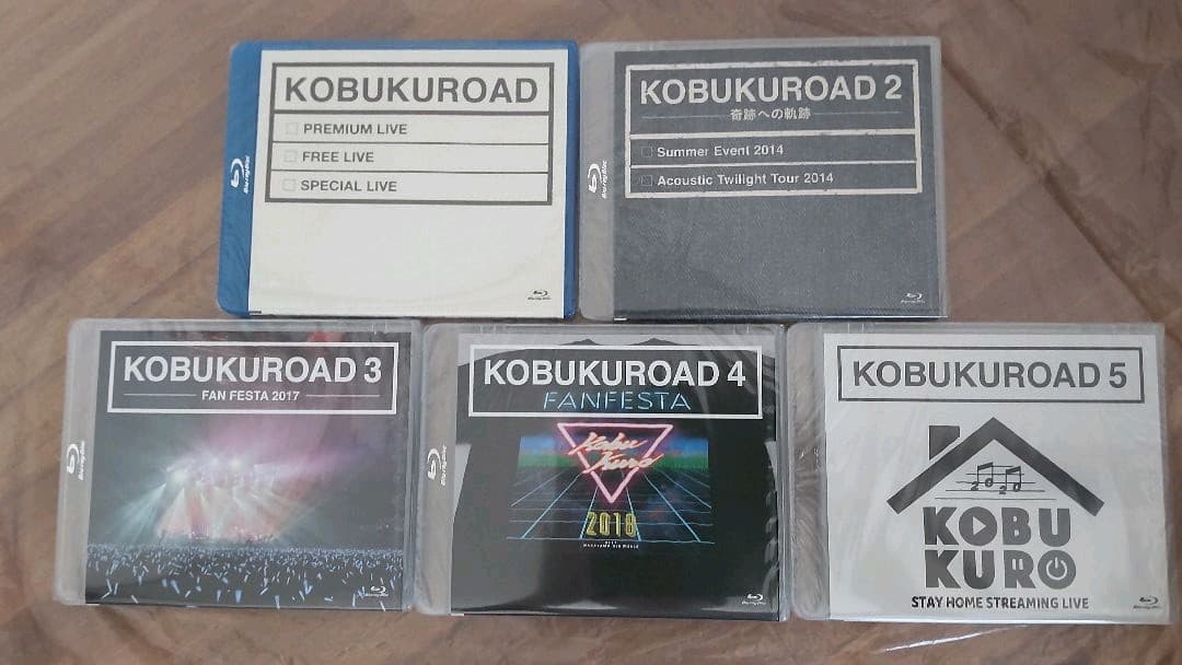 KOBUKUROAD1～5 Blu-ray5枚+ ALL TIME BEST