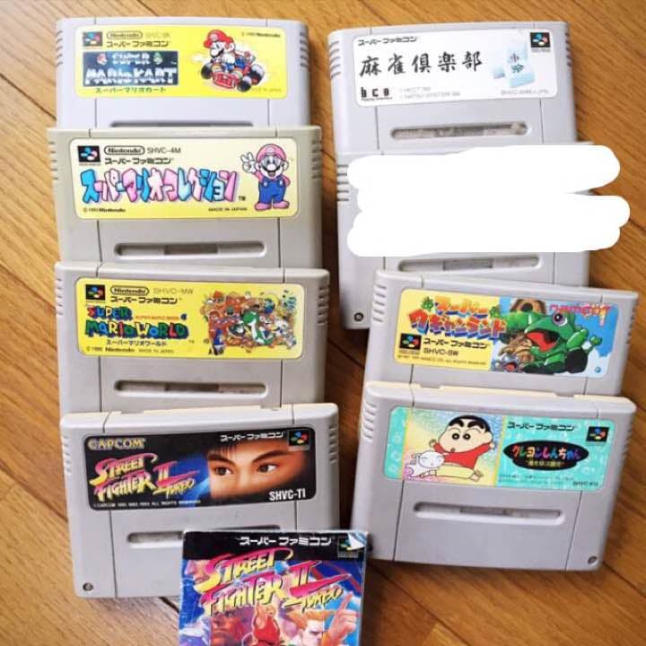 激安❗️スーファミ本体&カセット ソフト セット