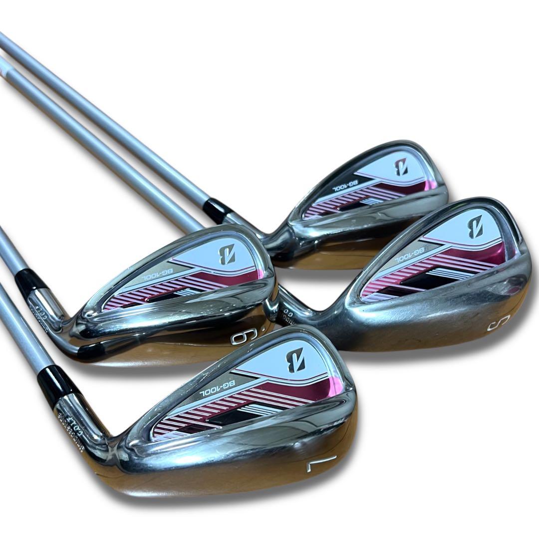 豪華 美品 初心者 ブリジストン レディースクラブ8本セット BG-100L