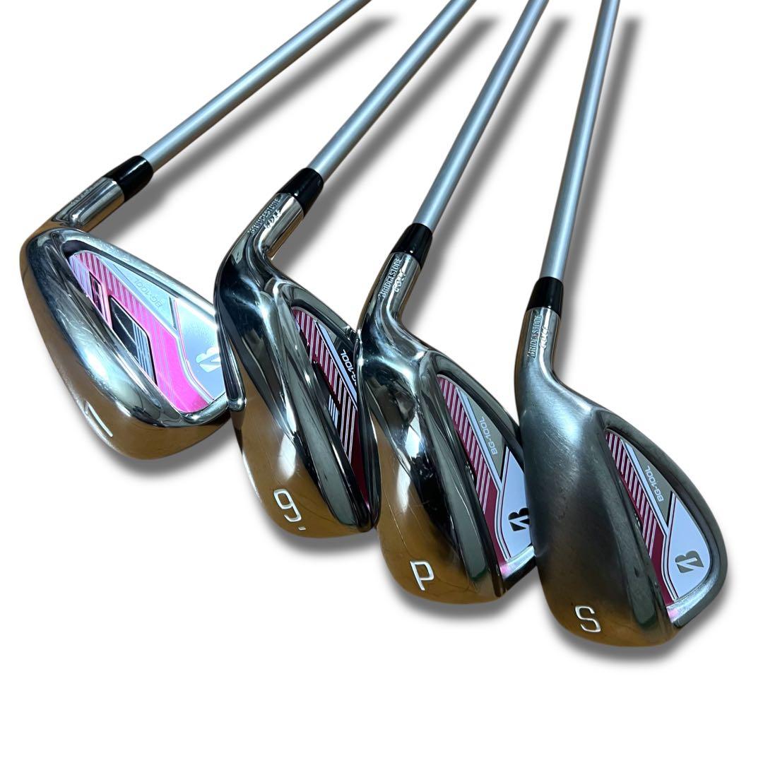 豪華 美品 初心者 ブリジストン レディースクラブ8本セット BG-100L