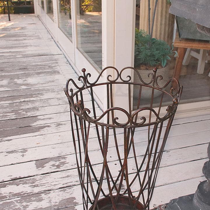 アンブレラスタンド スチール製 インテリア アンティーク 399-2605