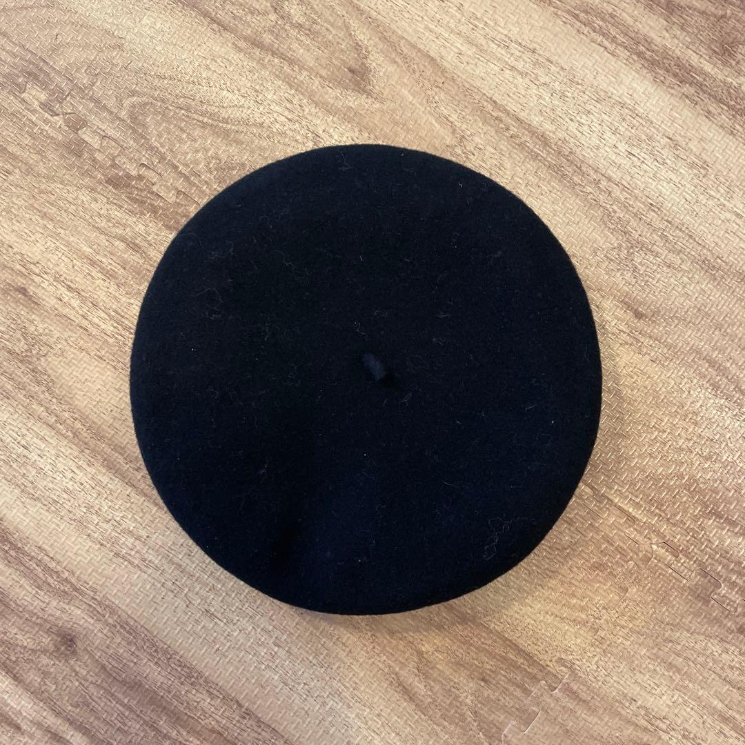 【試着のみ】高級 フランス製 LAULHERE ローレル ベレー帽バスク帽 帽子