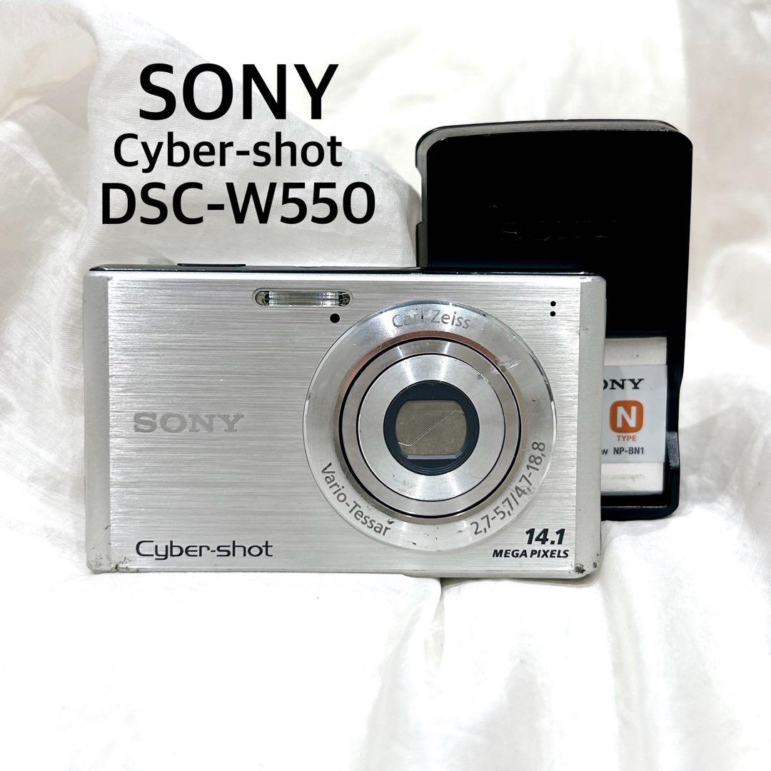 美品 SONY Cyber-shot DSC-W550 デジカメ 動作品