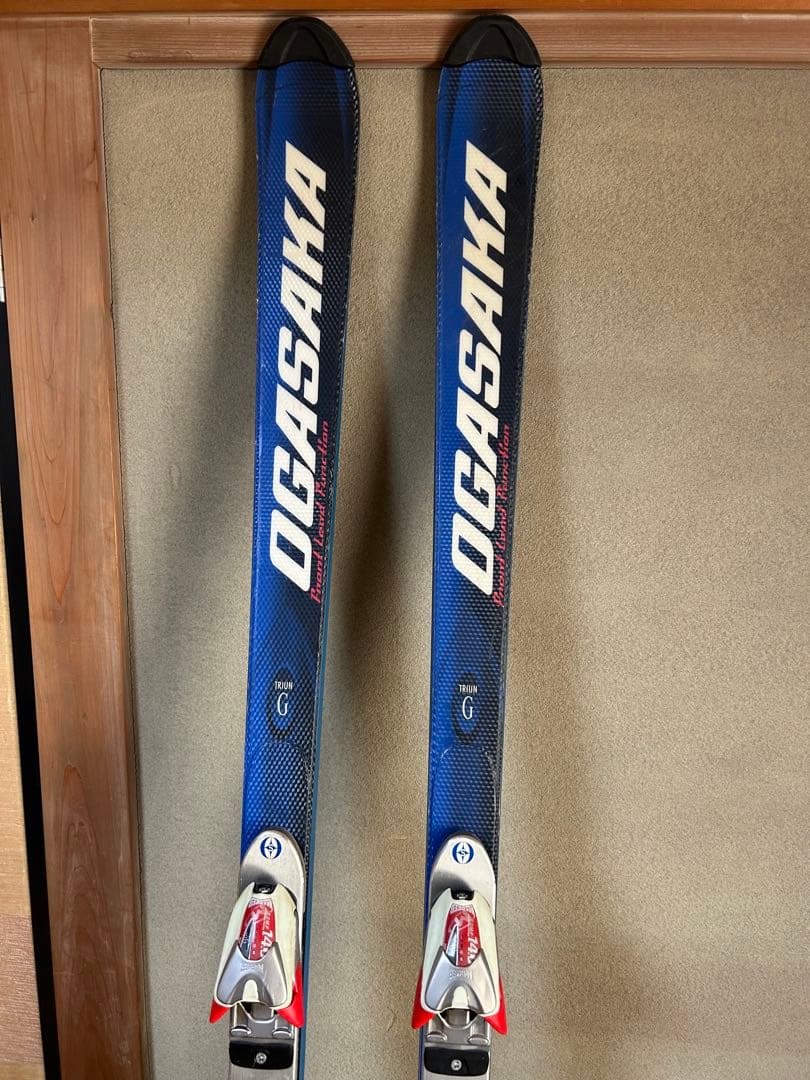 OGASAKA TRIUN G スキー ビンディング、プレート付き　　アルペン用