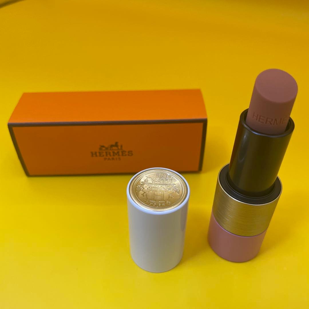 ローズ・タン　ティンティッドリップバーム　HERMES