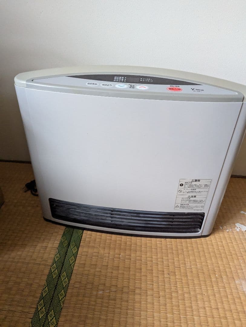 【送料込み】15畳/21畳　ガスファンヒーター リンナイ RC512-E