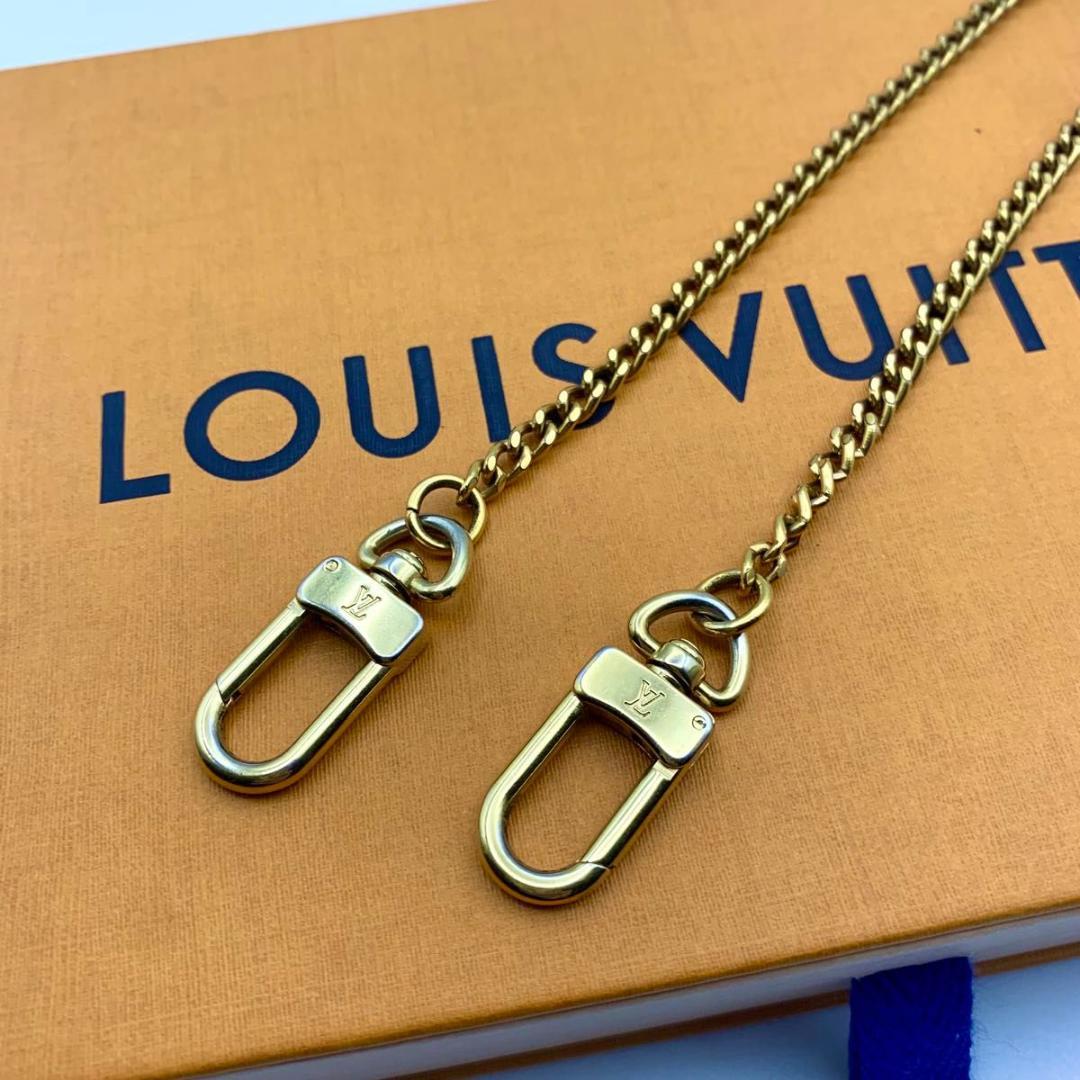 美品 ルイヴィトン ウォレットチェーン ゴールド 金 財布 大人気 アクセサリー