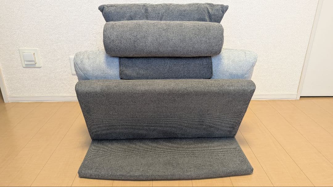 ニトリ「背もたれクッション」（ソファベッドMB07 GY 付属品）