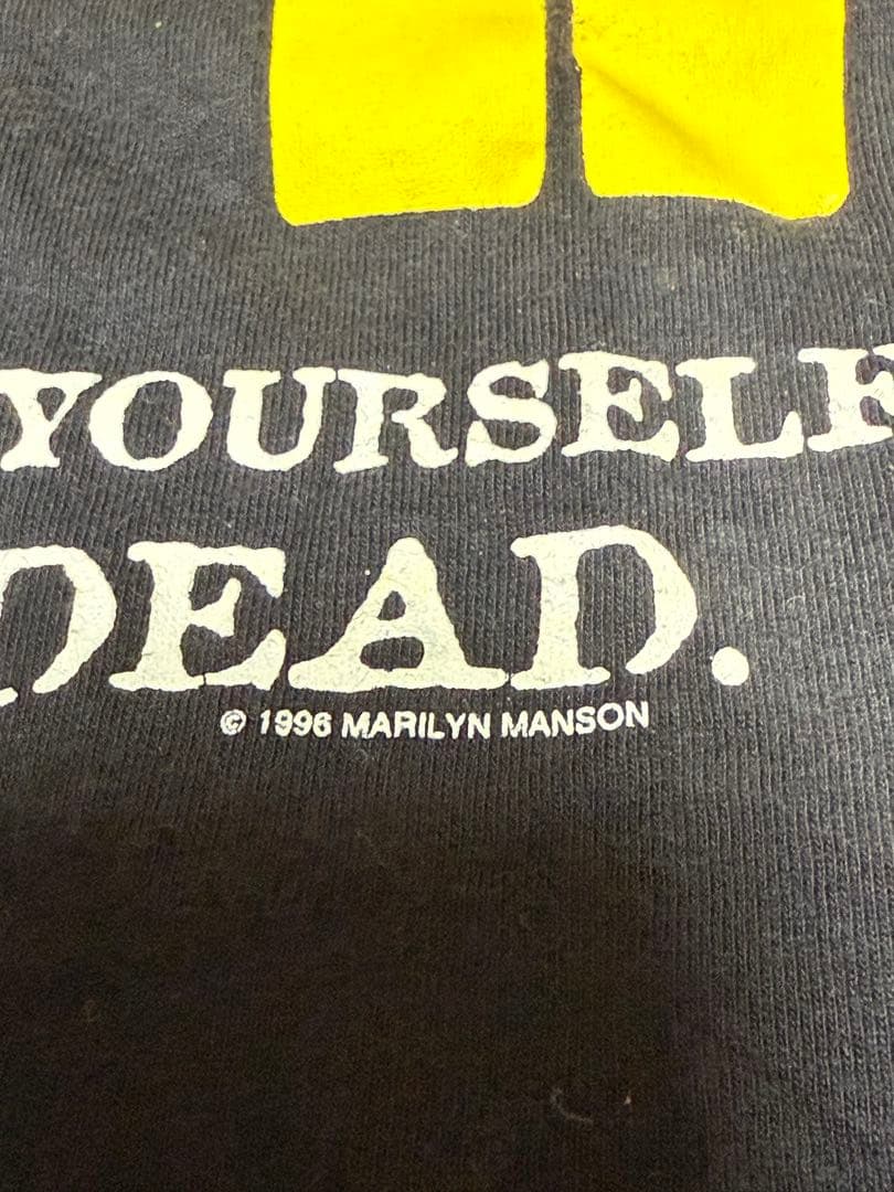 激レアデザインMarilyn Manson Tシャツ Lサイズ