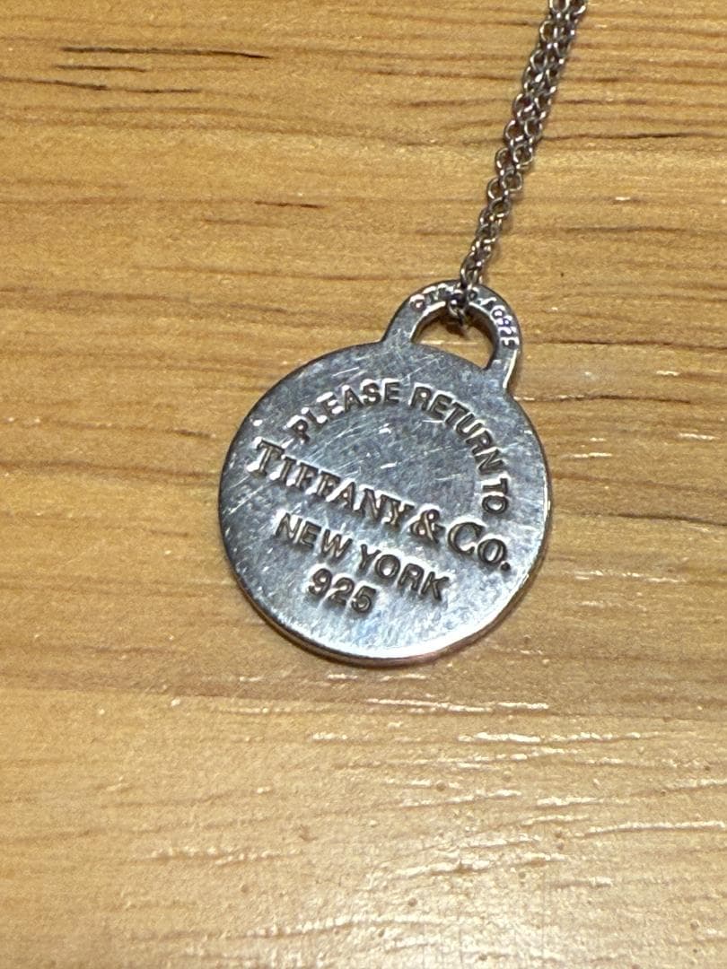TIFFANY ティファニー リターントゥ ラウンドハートチャーム ネックレス