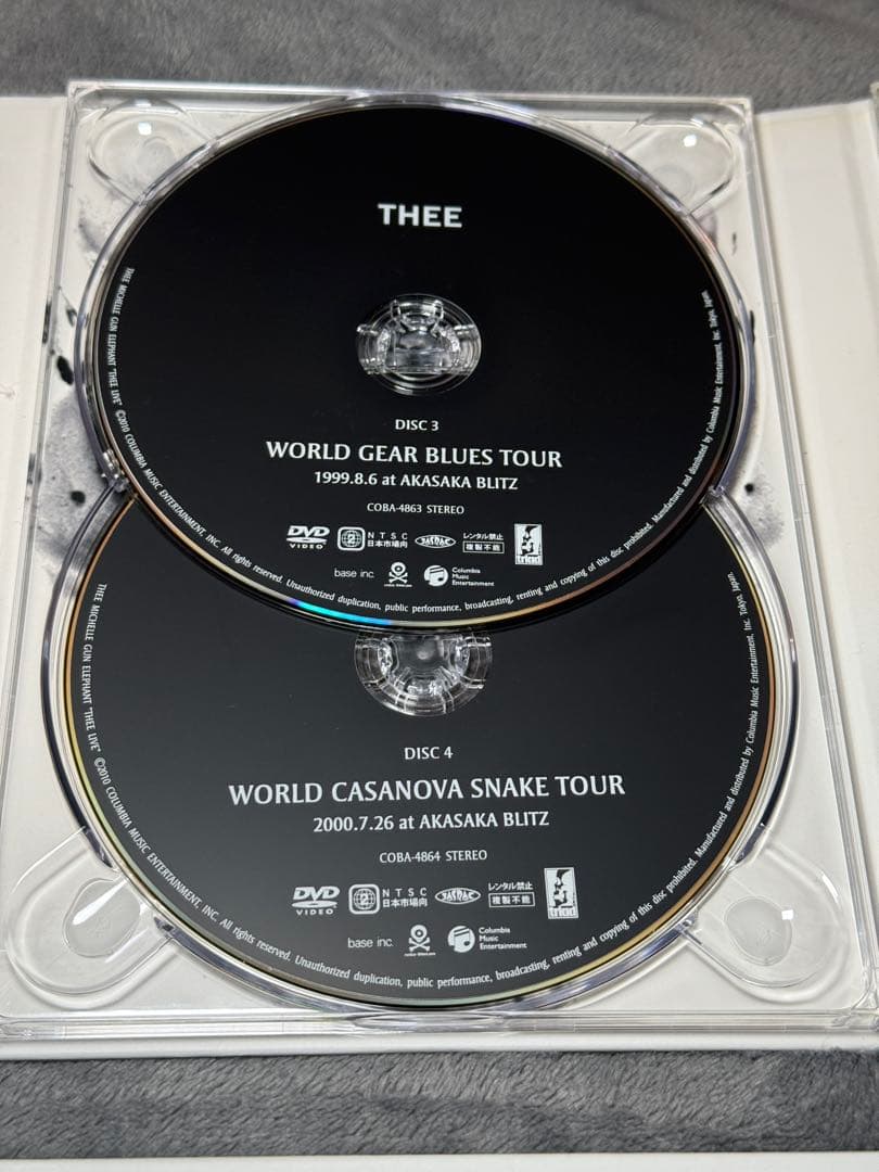 ミッシェルガンエレファント / THEE LIVE/DVD12枚組