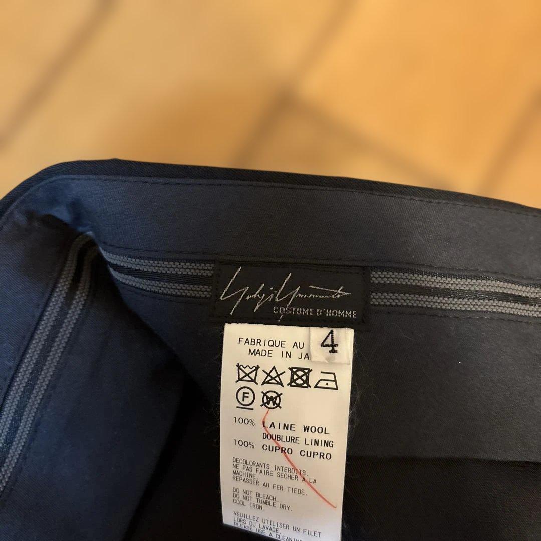 新品　ヨウジヤマモトコスチュームドオム　スラックス