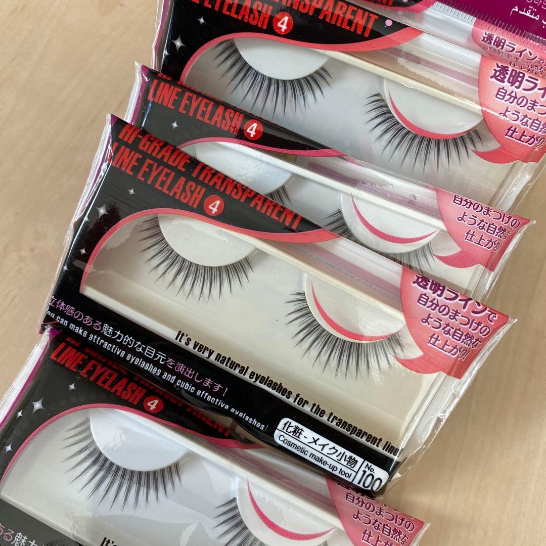 DAISOハイグレード透明ラインアイラッシュ４　が１５個　ダイソー　入手困難レア