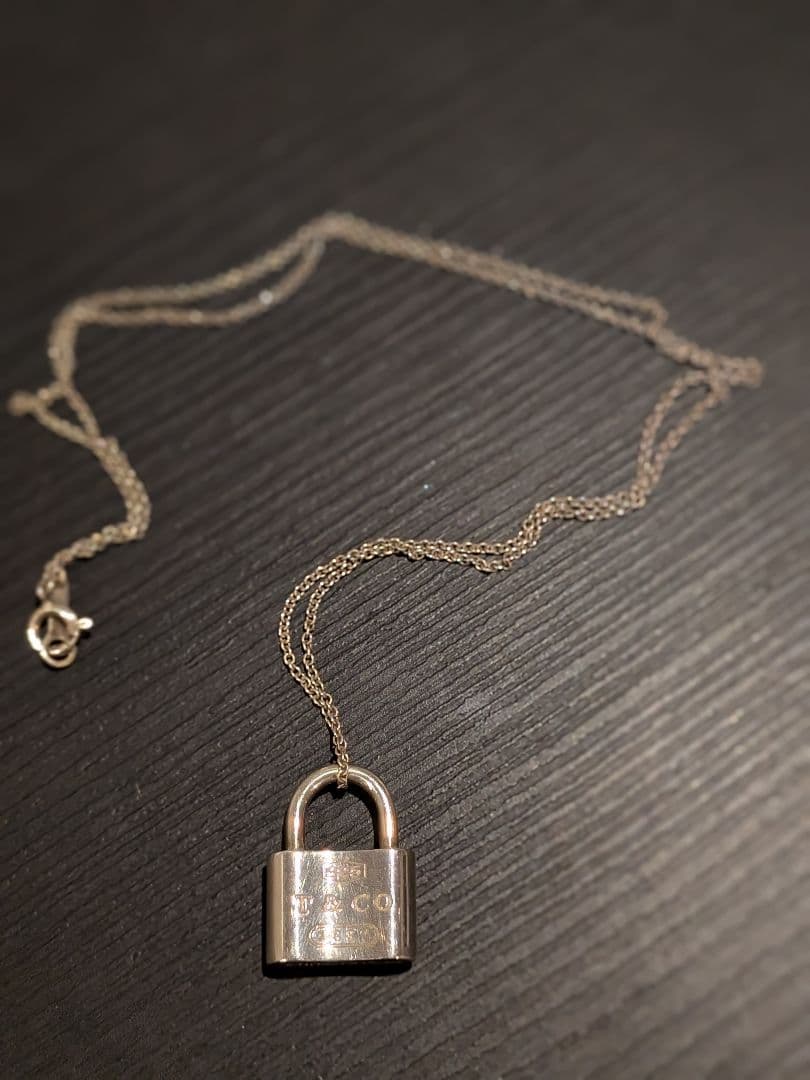 oldティファニー カデナ ロックパドロック 南京錠 ネックレス