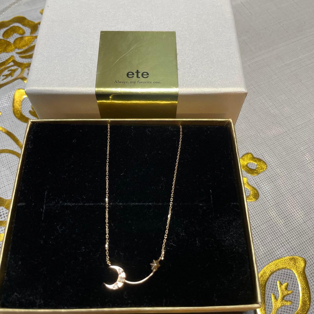 ete エテ　10k ネックレス